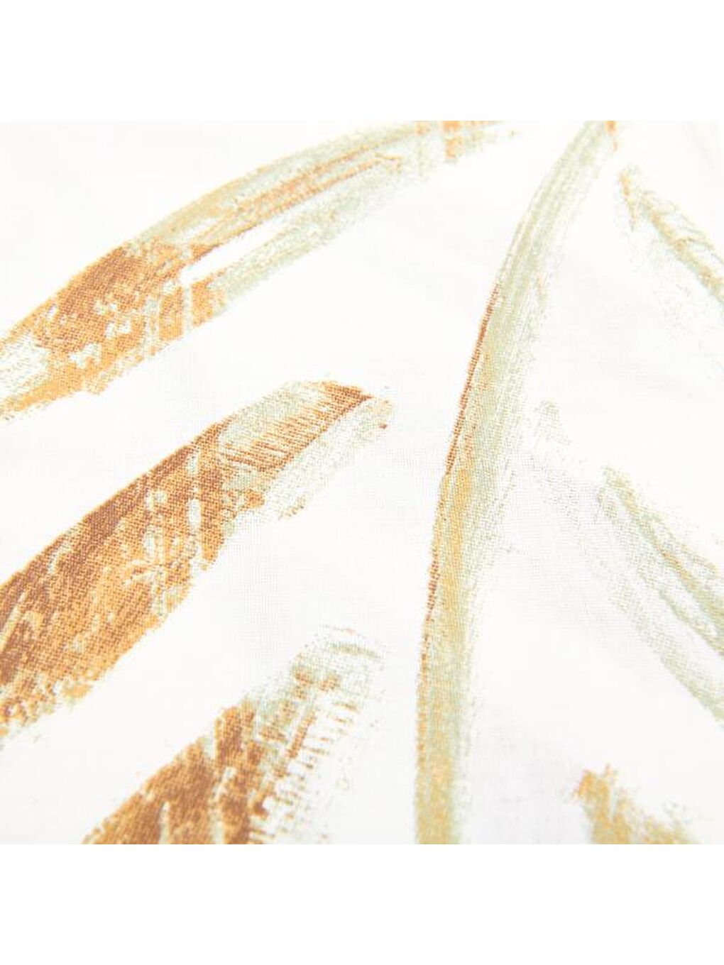 Lila Soft Bulong Tek Kişilik Nevresim Takımı - Ekru / Yeşil-3