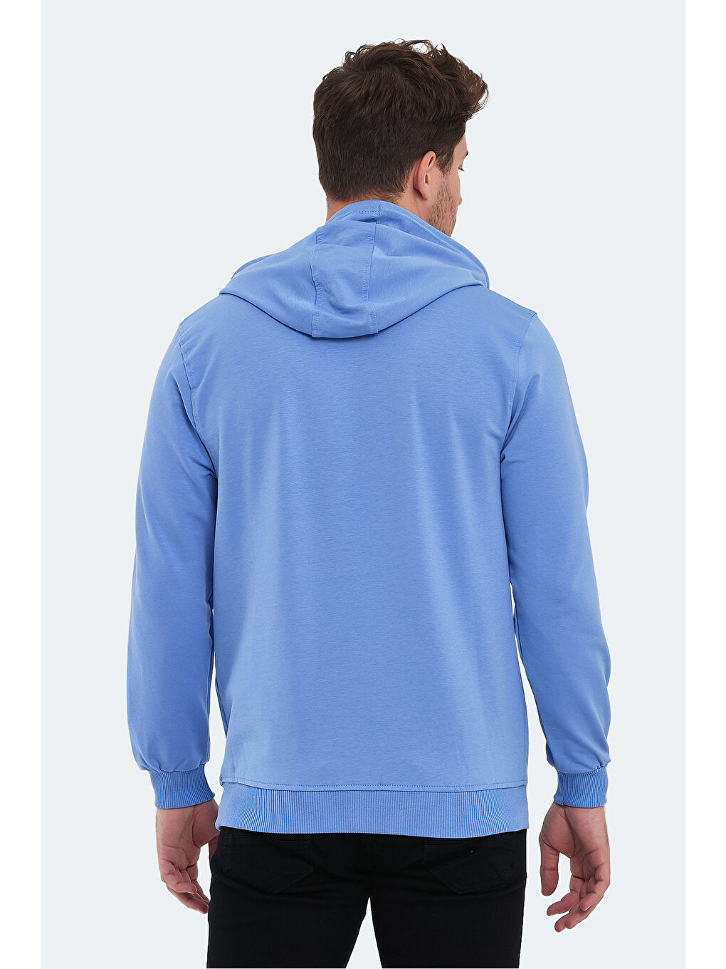 SLAZENGER OBRA IN Erkek Sweatshirt Turkuaz - 1