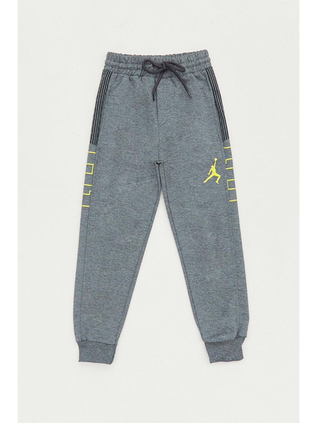 Antrasit Baskılı Jogger Erkek Çocuk Eşofman Altı
