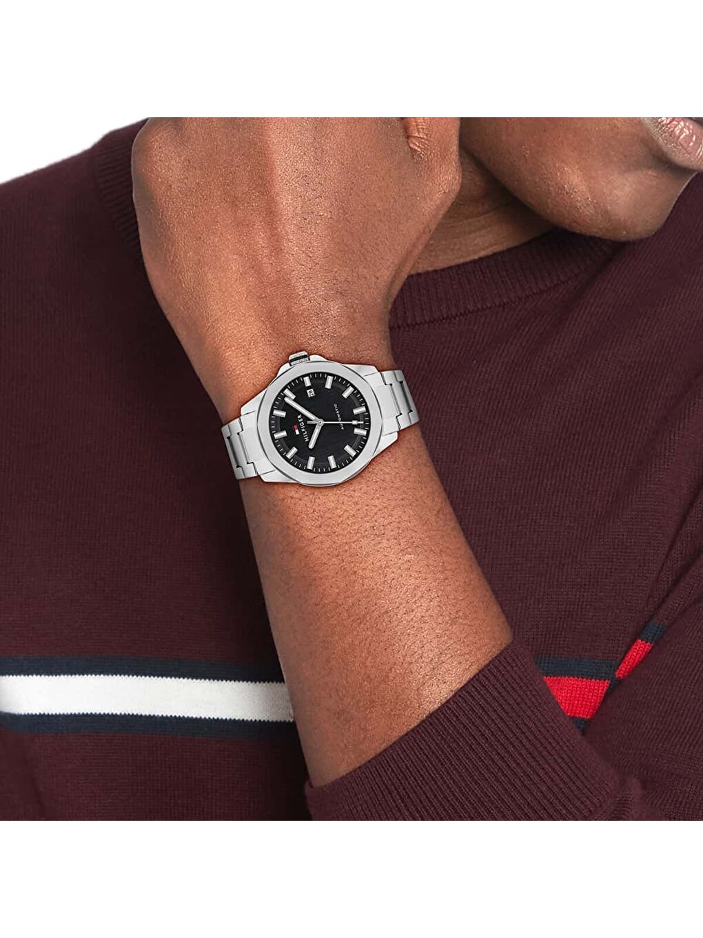 Gri TH1710692 Erkek Kol Saati-3