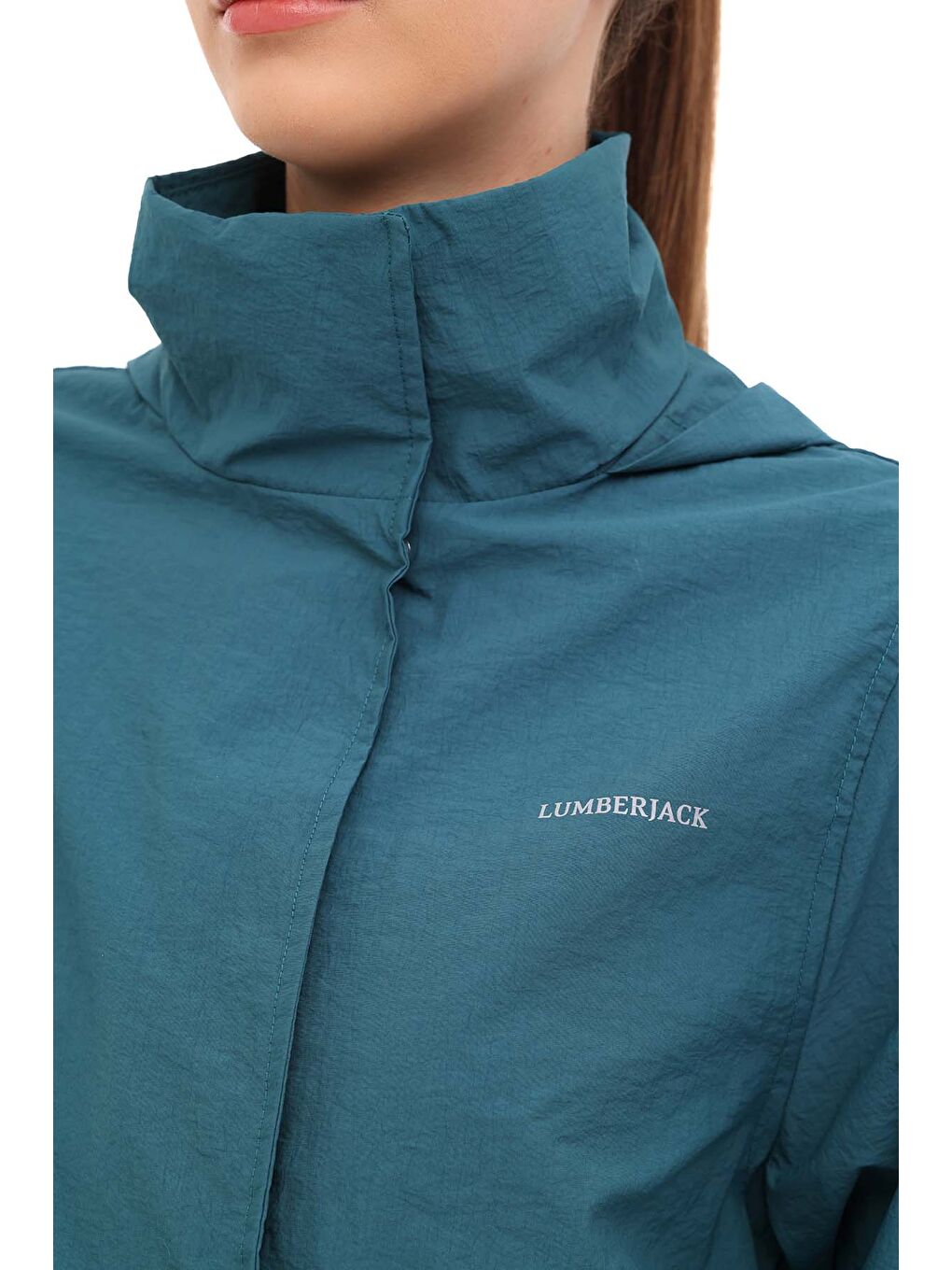 WL SAWYER 81102 5PR Yeşil Kadın Yağmurluk-3