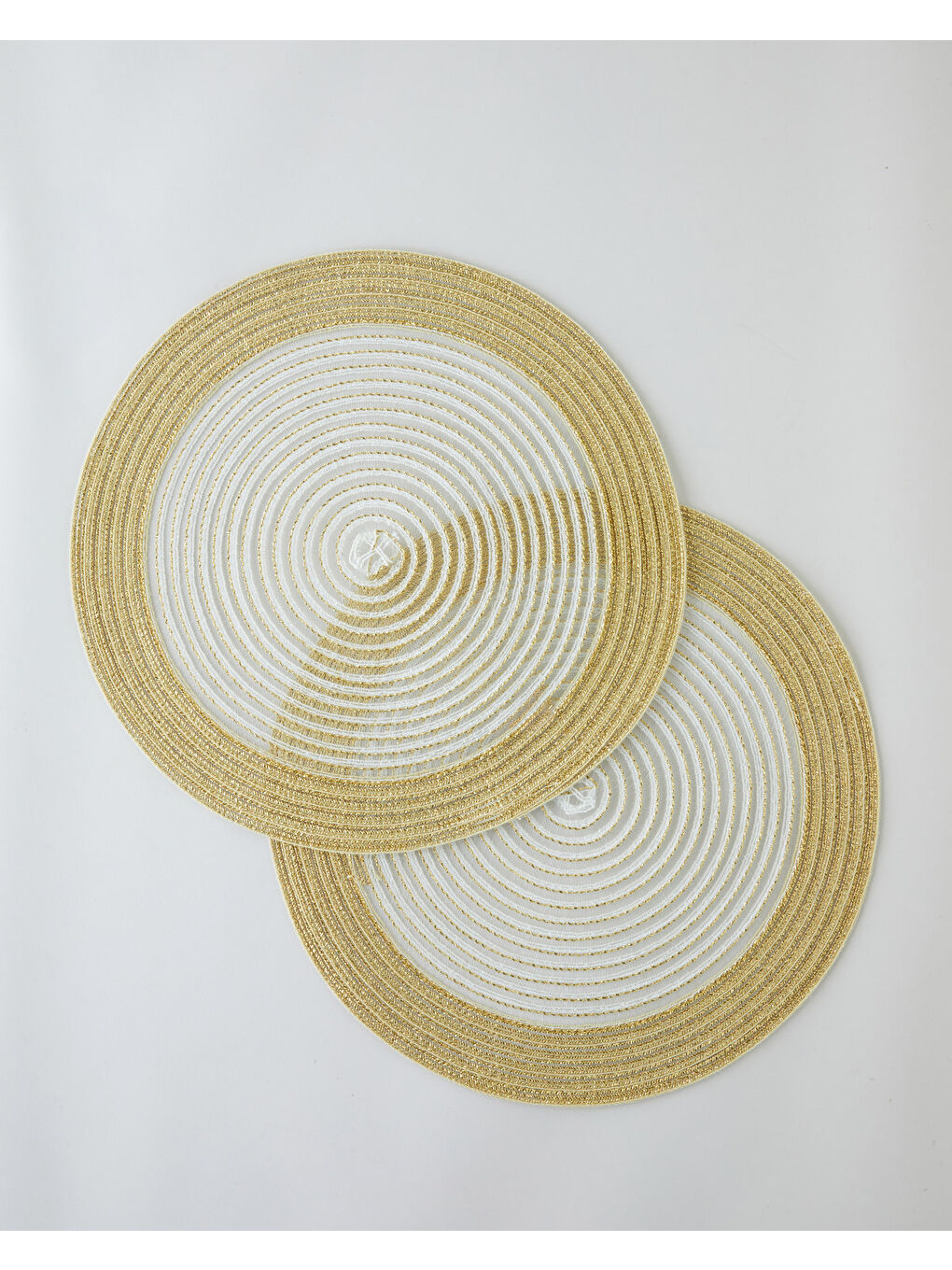 Sarı Graceful PP 2'li Amerikan Servis 38 cm Gold