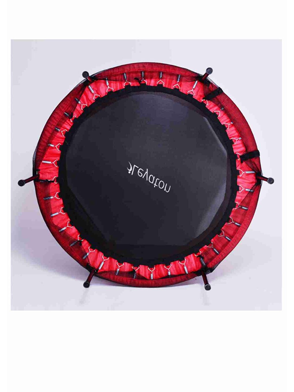 Fileli Büyük Boy Trambolin 140 Cm Çap Kırmızı-4