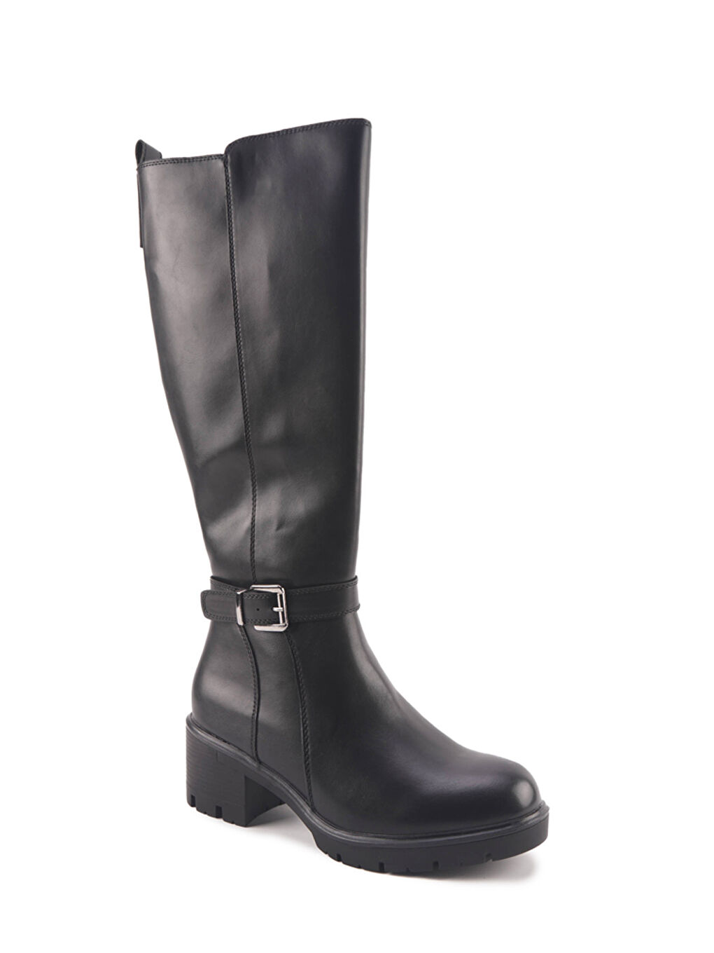 322625.Z 4PR Siyah Kadın Topuklu Çizme-1