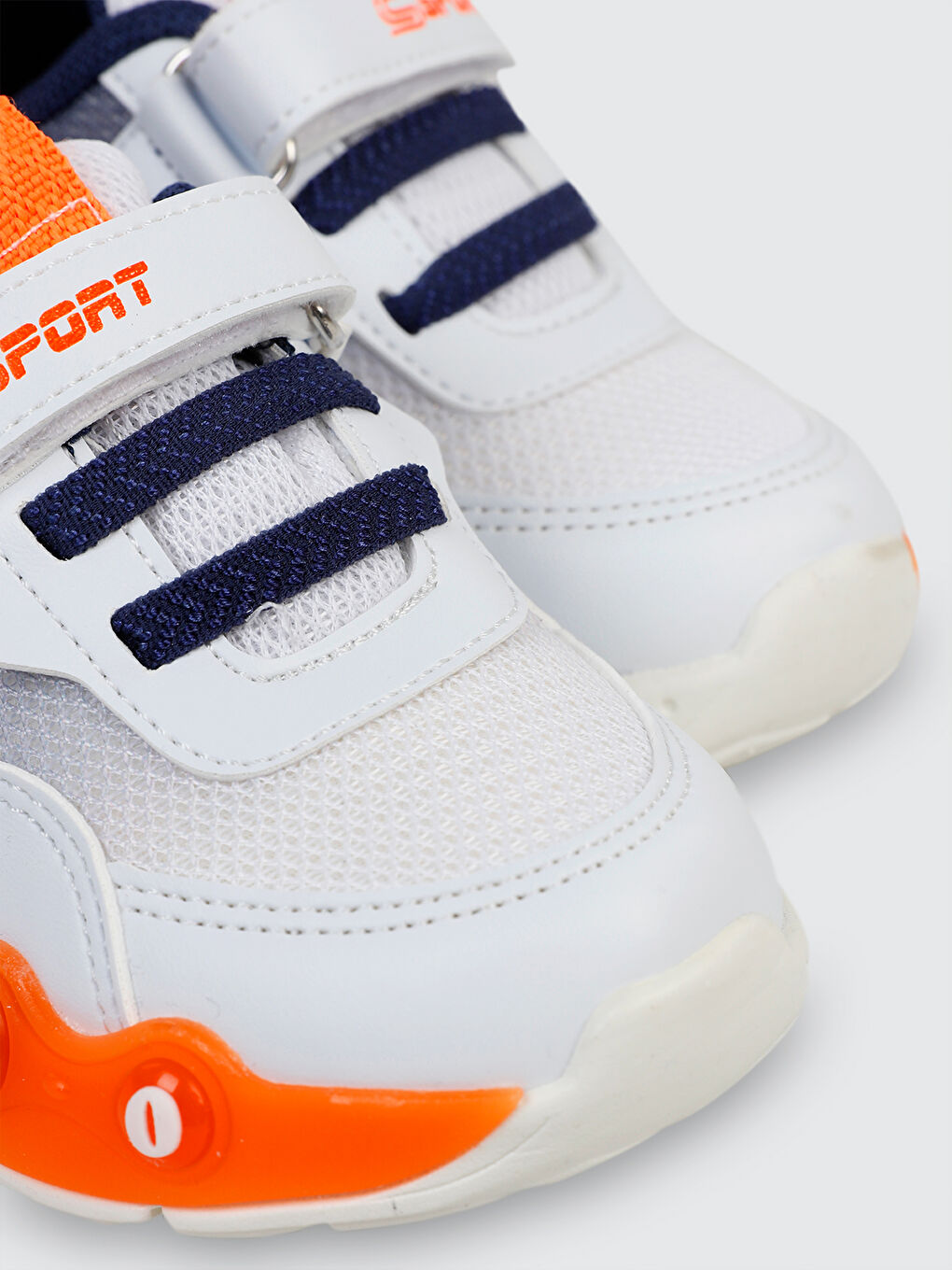 Sport Erkek Çocuk Spor Ayakkabı 21-25 Numara Beyaz-Lacivert-4