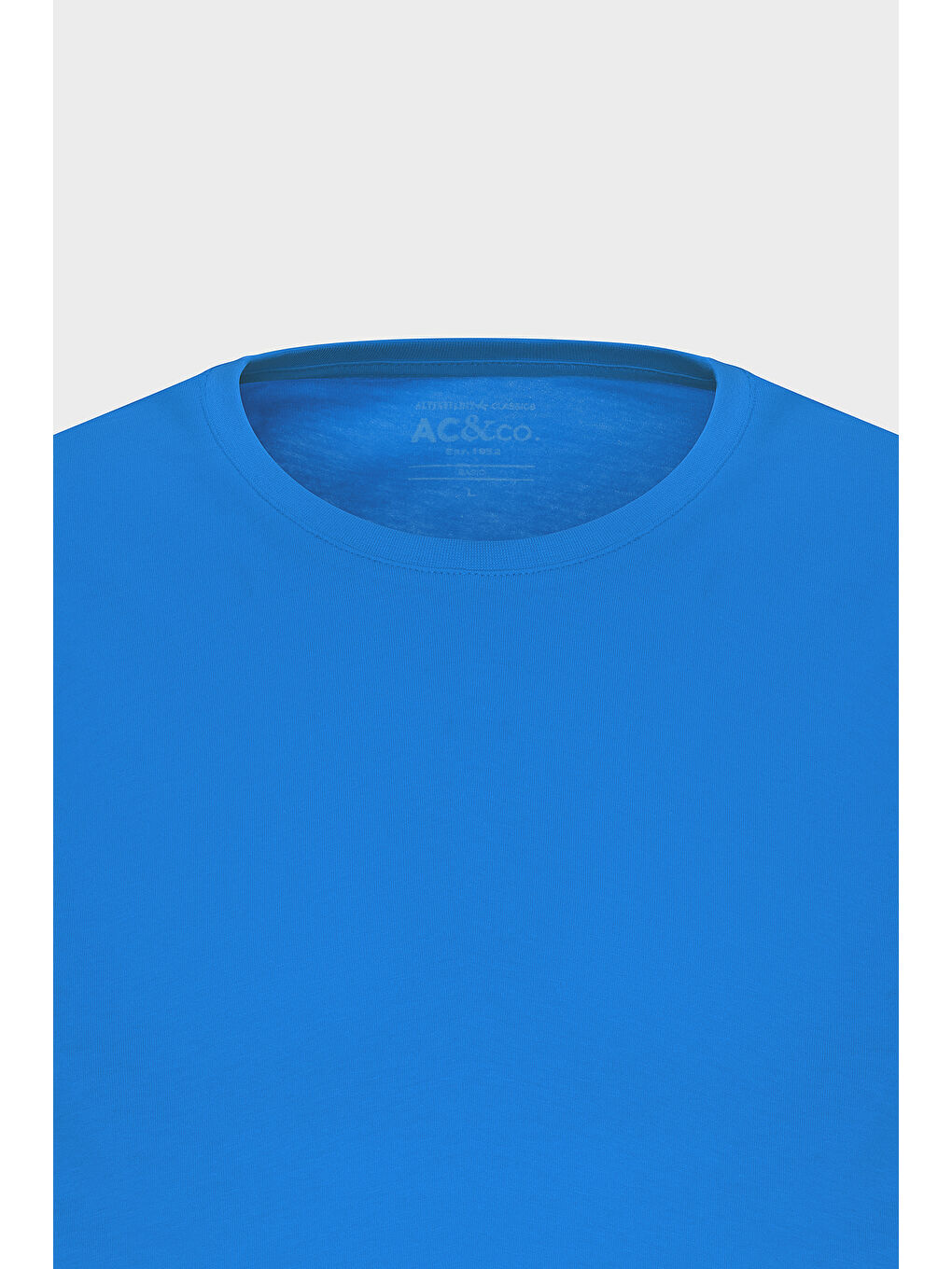 Mavi Erkek Saks Slim Fit Dar Kesim %100 Pamuk Bisiklet Yaka Kısa Kollu Tişört-6