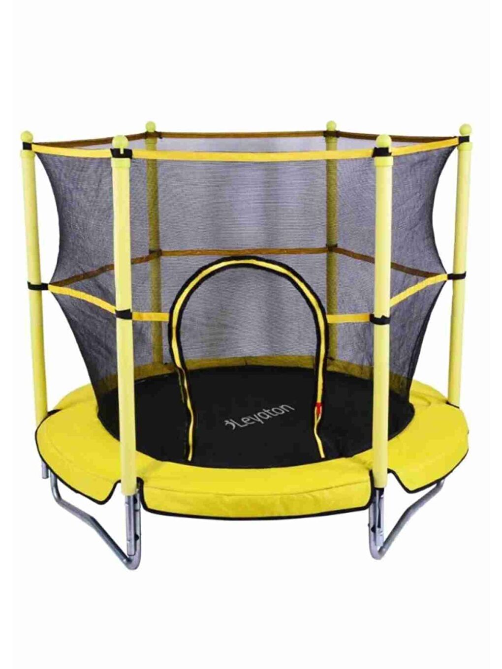 LEYATON Trambolin Fileli Korumalı 152 Cm Kolay Kurulum-1