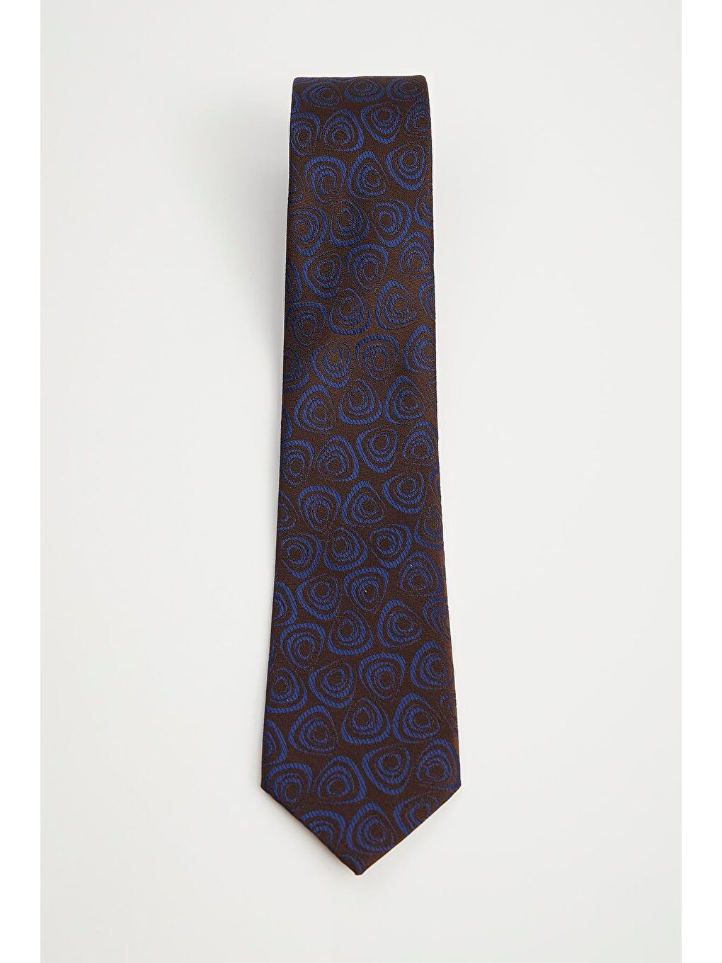 Karışık Klasik Cep Mendilli Desenli Kravat-3