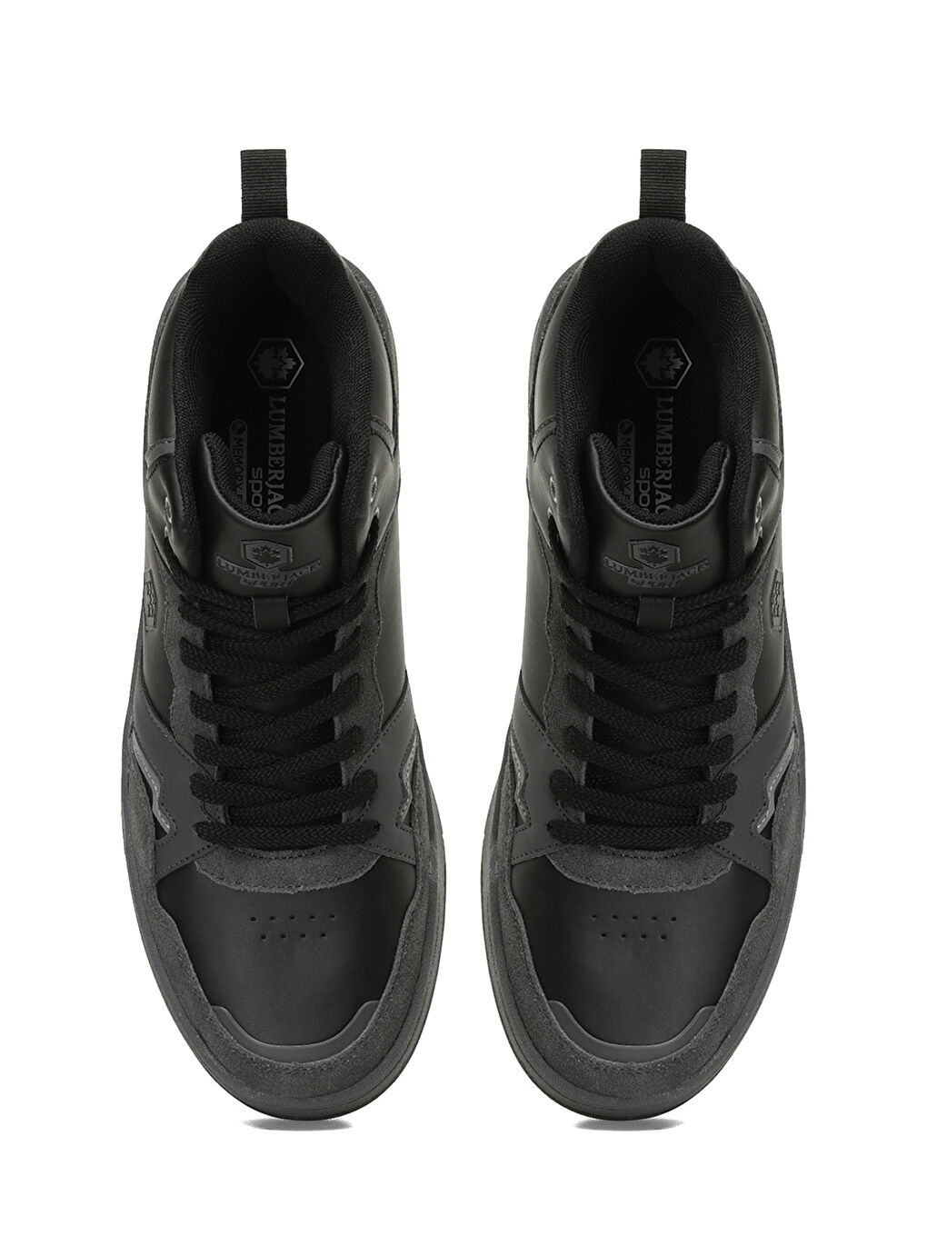 DOMINIK HI 4PR Siyah Erkek Sneaker-3