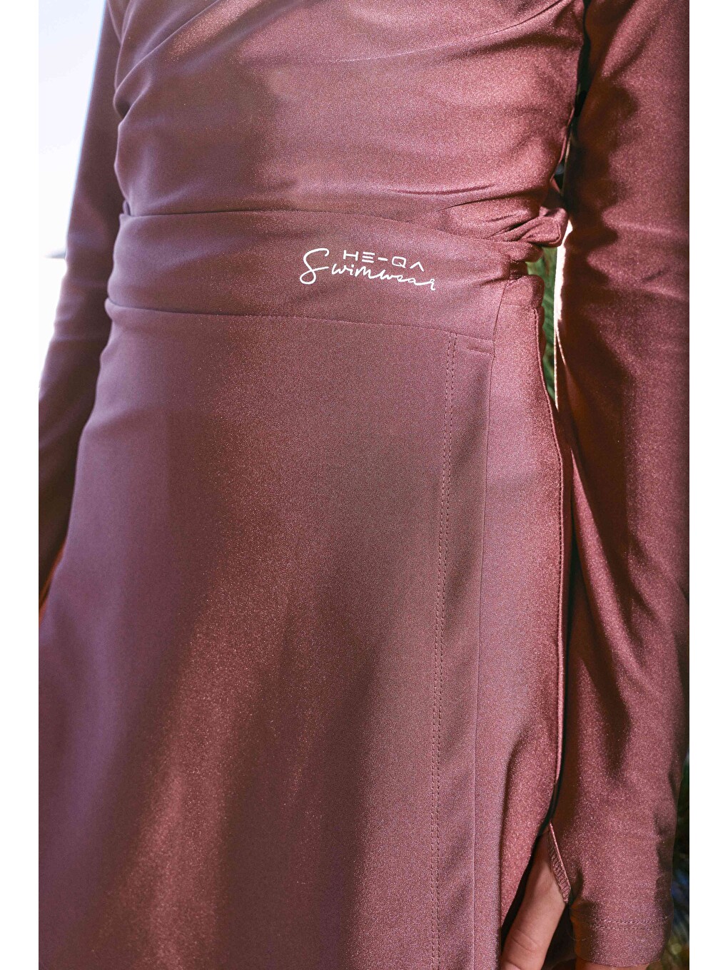 Pembe Kruvaze Pareo Etek Gül-1