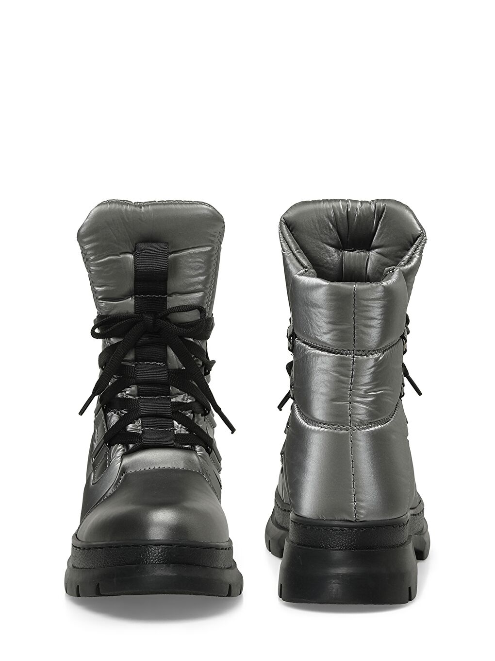 Gri ESTA 3PR Antrasit Kadın Kar Botu-4