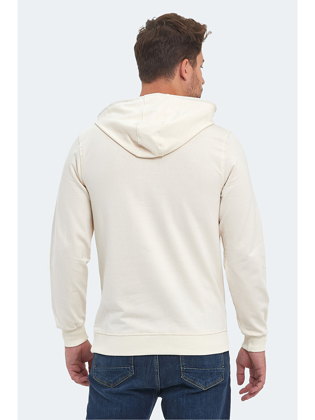 SLAZENGER OSLO IN Erkek Sweatshirt Bej - 1