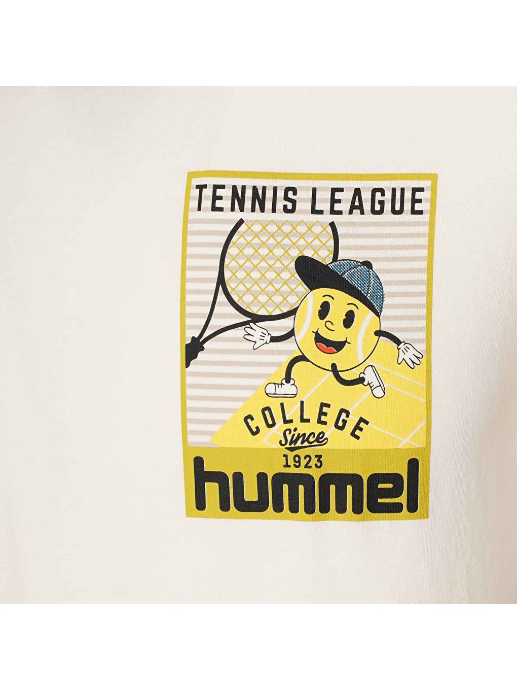 Drift Erkek Ekru Yuvarlak Yaka Tişört-3