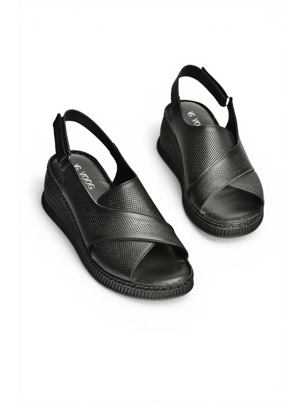 Siyah Kadın Sandalet Y555511403-1