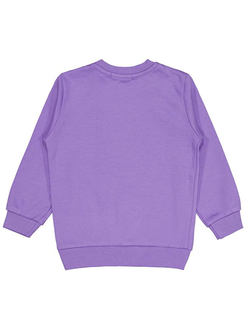 Mor Girls Baskılı 2-5 Yaş Sweatshirt - Lila 5-6 Yaş-1