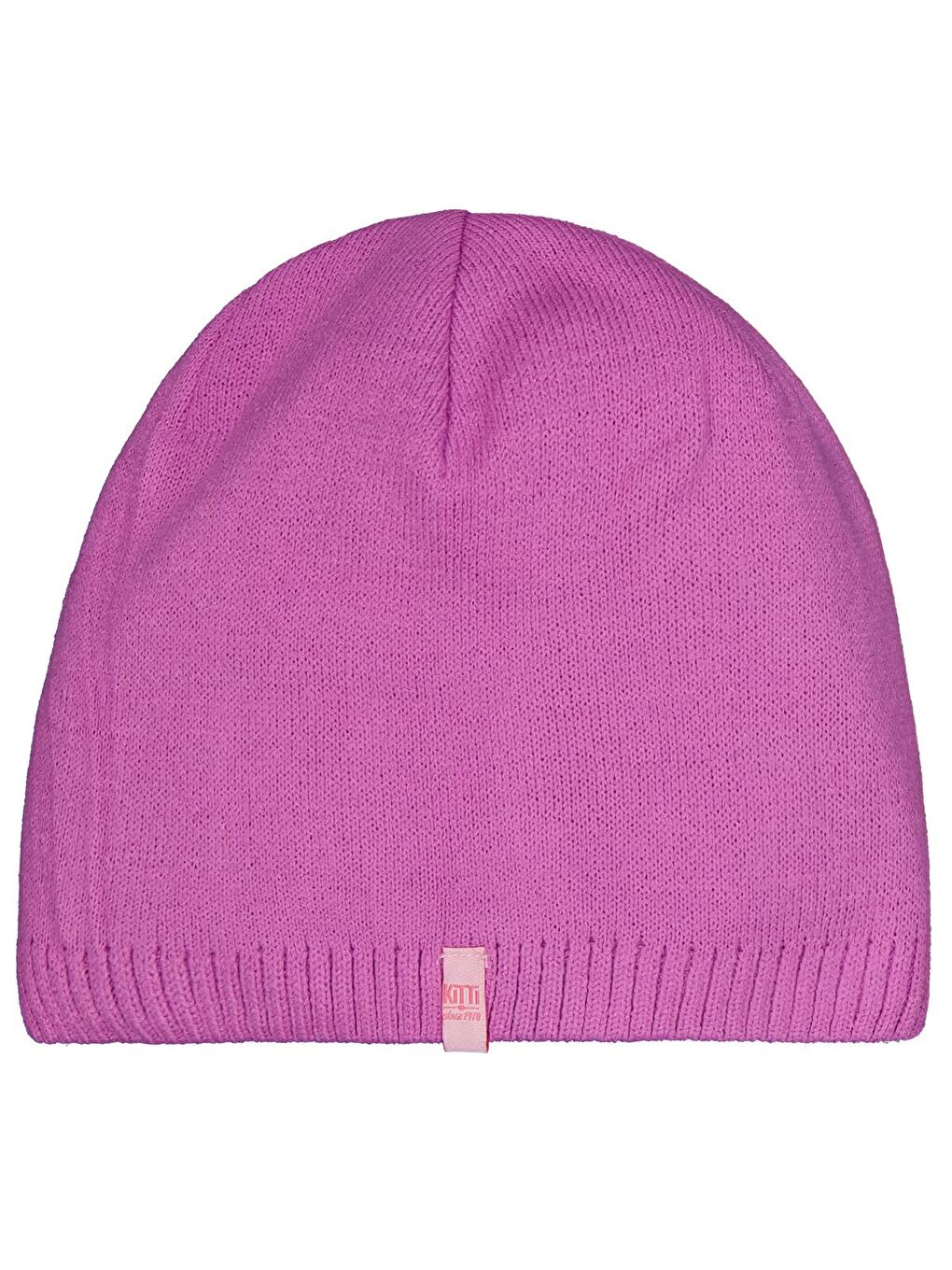 Çocuk Kız Akrilik İnce Basic Bere 4-8 Yaş - Pembe