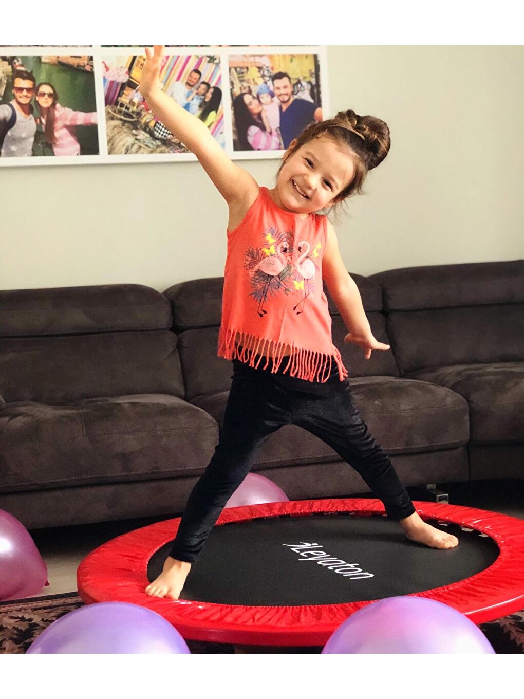 Pembe Trambolin 102 Cm Kırmızı Lyt - 90-2