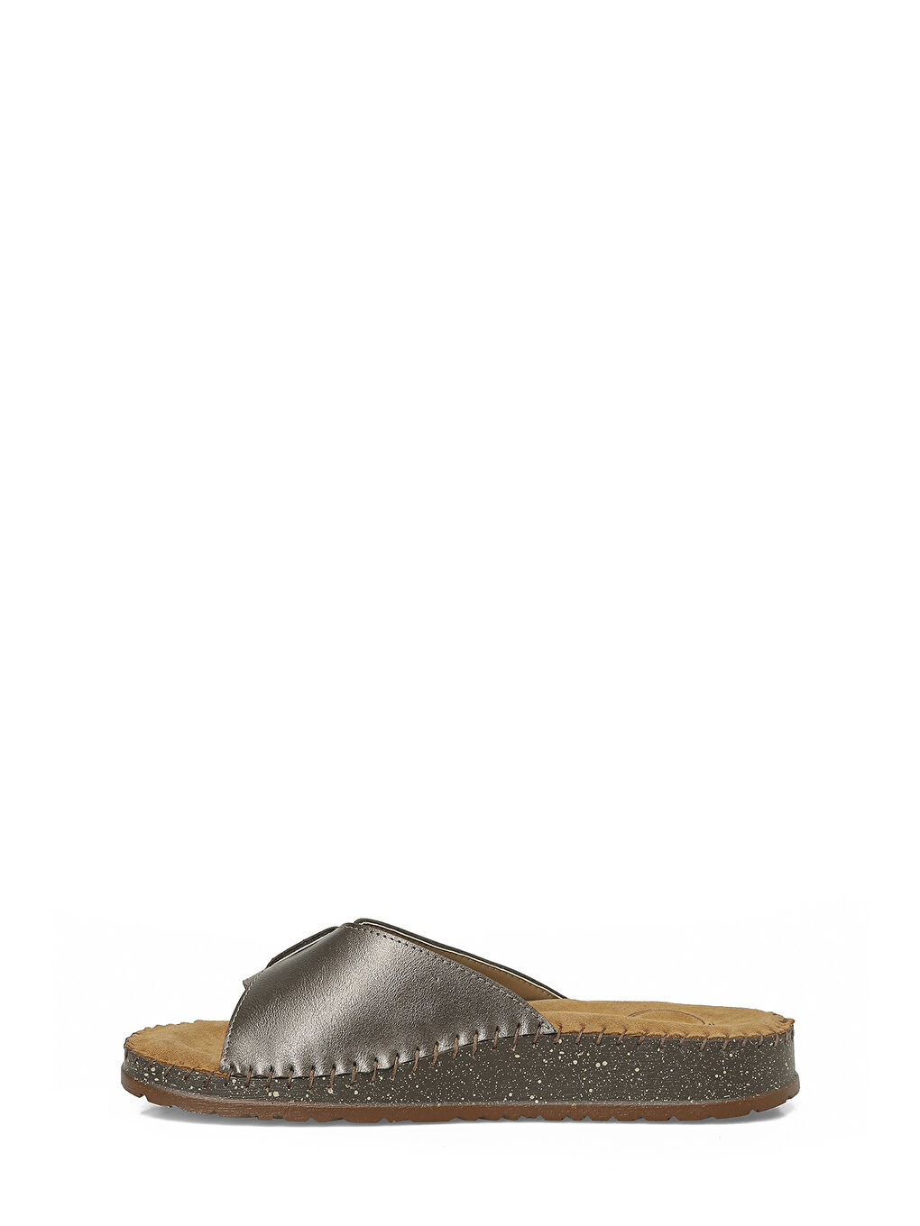 Sarı 105803.Z6FX Bronz Kadın Terlik-2