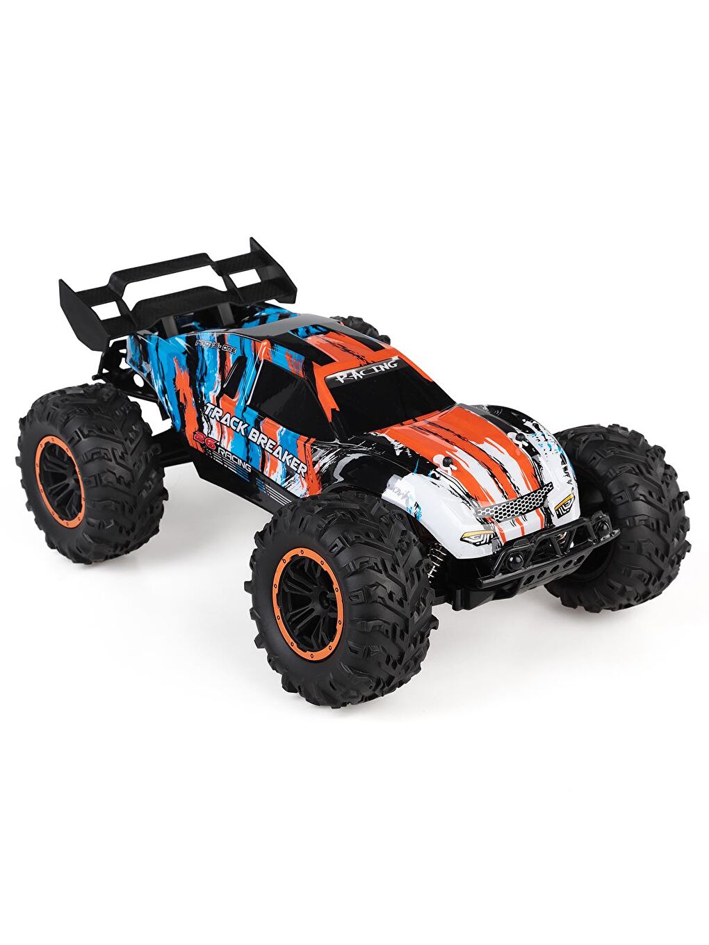 Seher Oyuncak 1:16 Uzaktan Kumandalı Araba 2.4 Ghz Işıklı Full Fonksiyon Şarjlı - Turuncu-1