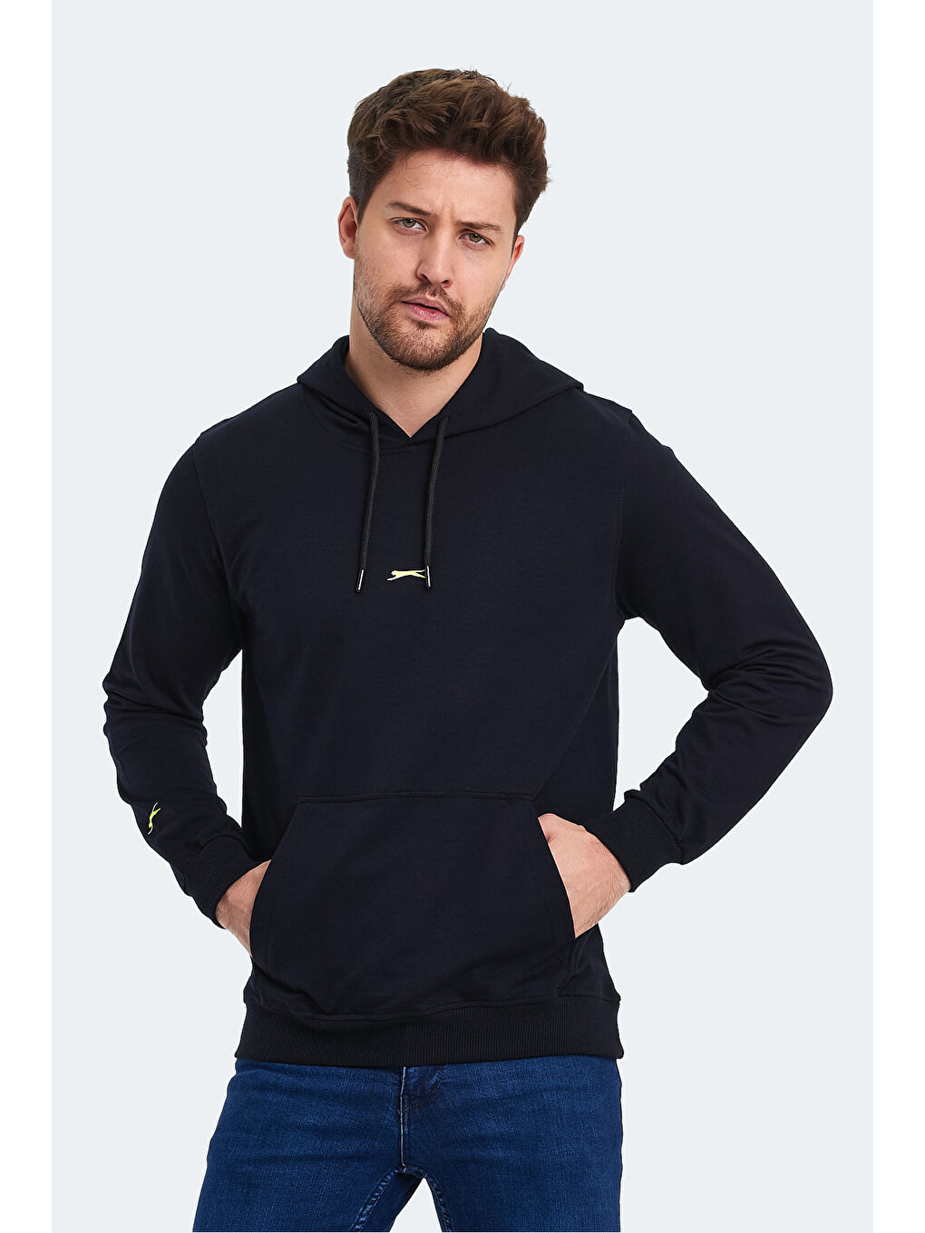 SLAZENGER OSLO IN Erkek Sweatshirt Lacivert