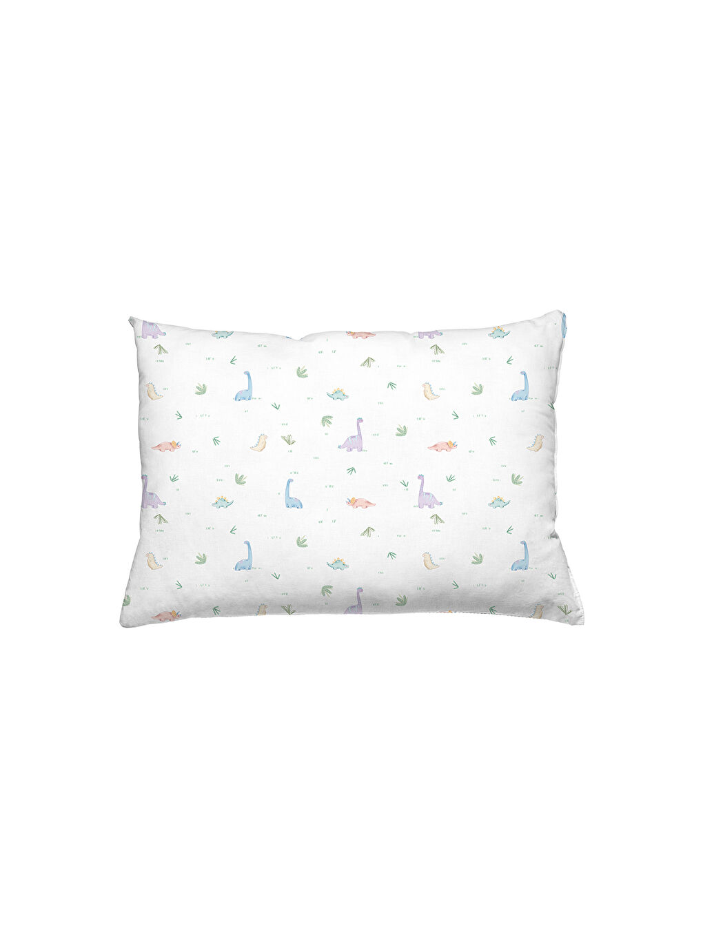 Beyaz Dino Saten Çarşaf Seti - 120x200x30+50x70cm-2