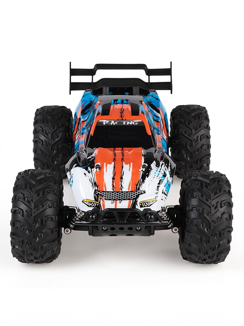 Seher Oyuncak 1:16 Uzaktan Kumandalı Araba 2.4 Ghz Işıklı Full Fonksiyon Şarjlı - Turuncu-4