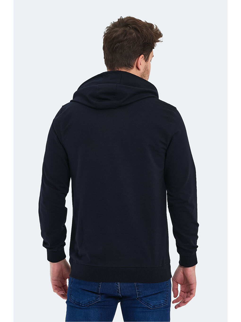 SLAZENGER OSLO IN Erkek Sweatshirt Lacivert - 1