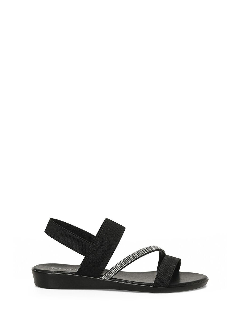 26S-208 6FX Siyah Kadın Düz Sandalet