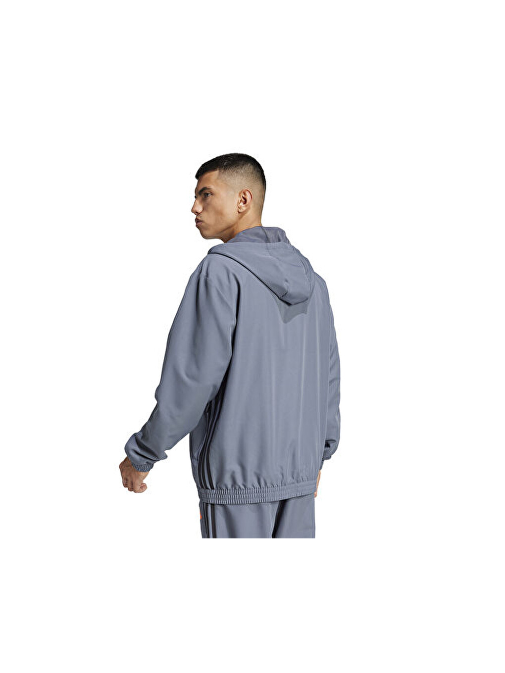 Karışık Tiro Es W Hood Erkek Futbol Antrenman Ceketi Jc5437 Renkli-1