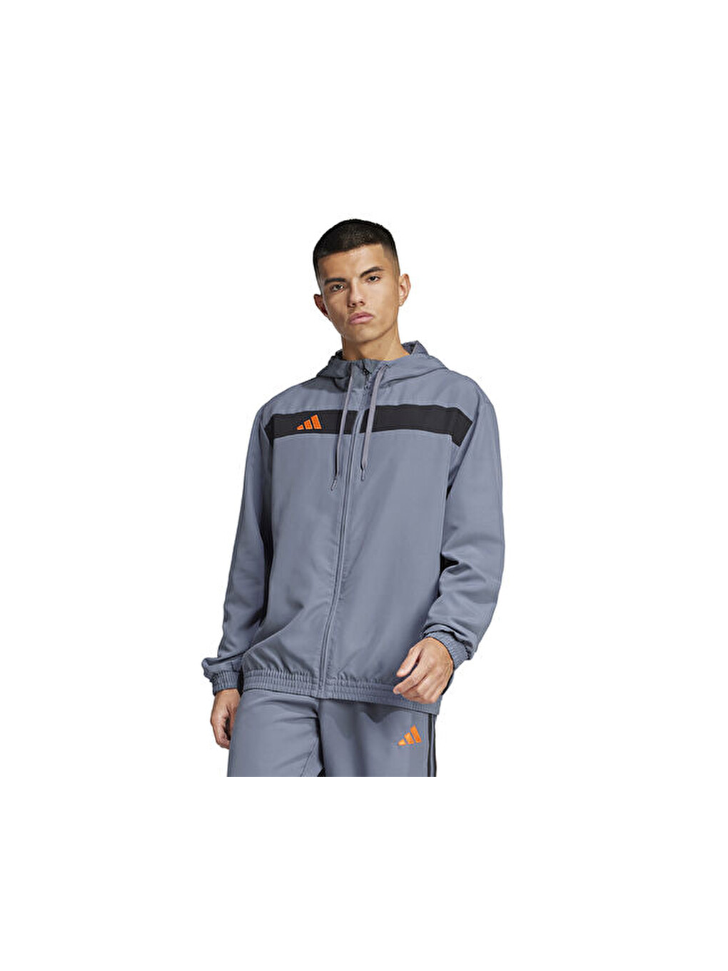 Karışık Tiro Es W Hood Erkek Futbol Antrenman Ceketi Jc5437 Renkli-2