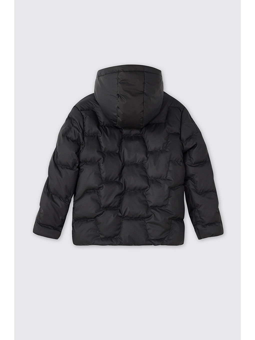 Erkek Çocuk Siyah Mont-1