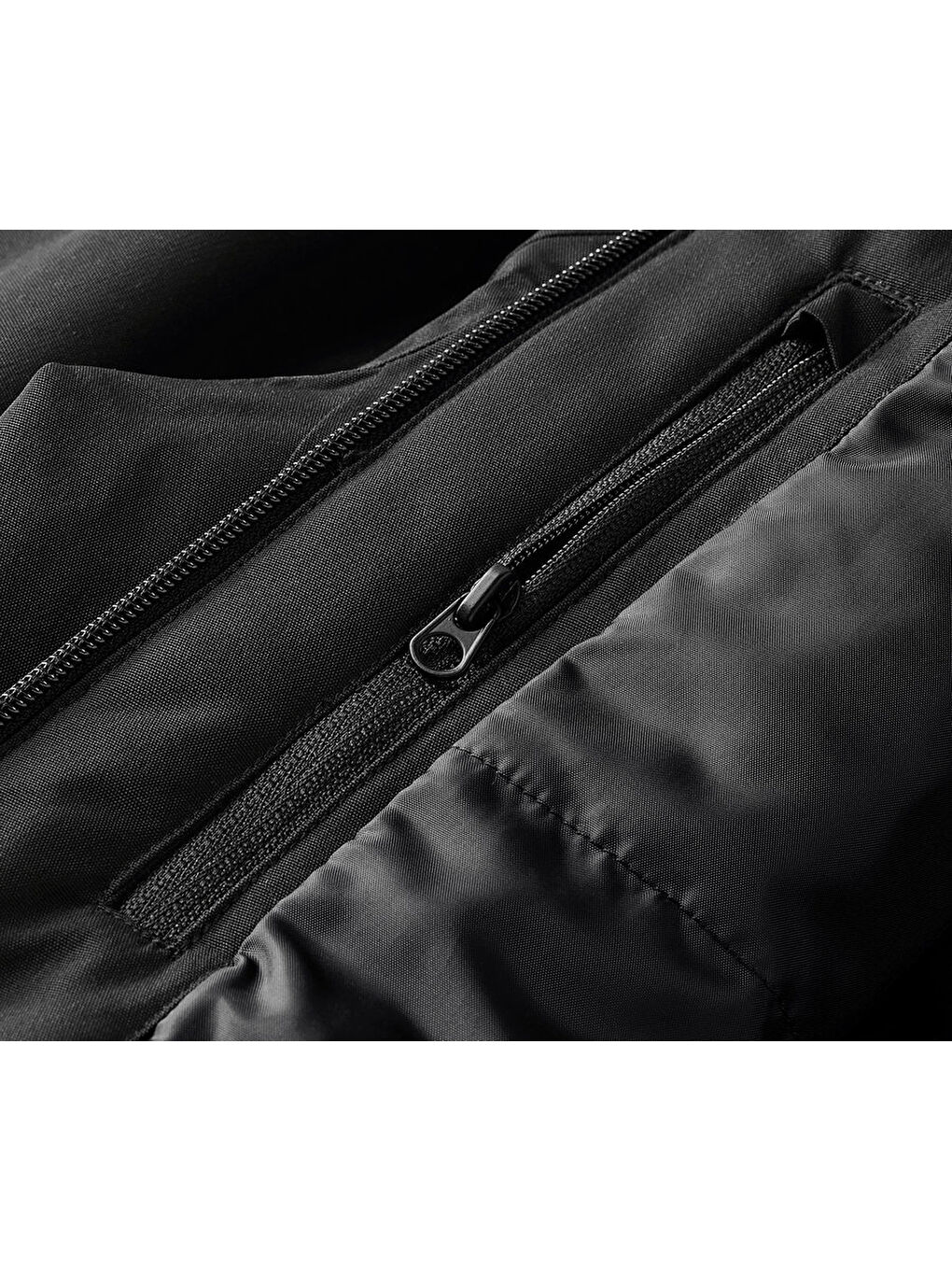 Erkek Kayak Ceketi, Spor, Siyah-6