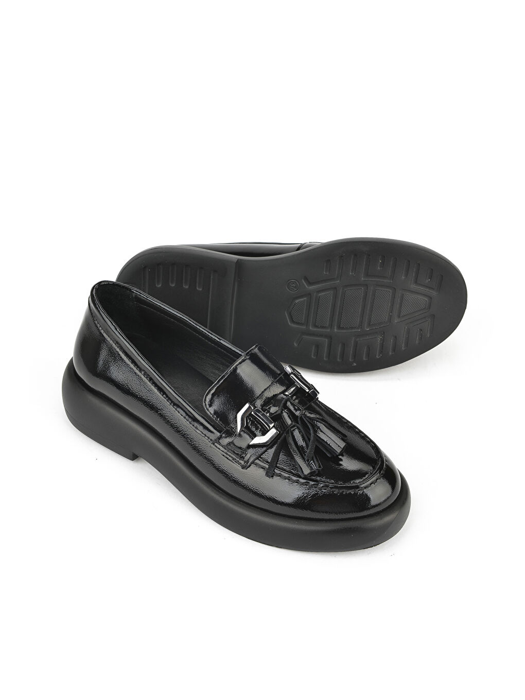 Kadın Hakiki Deri Ayakkabı 1531050Z26102309K2 Siyah-3