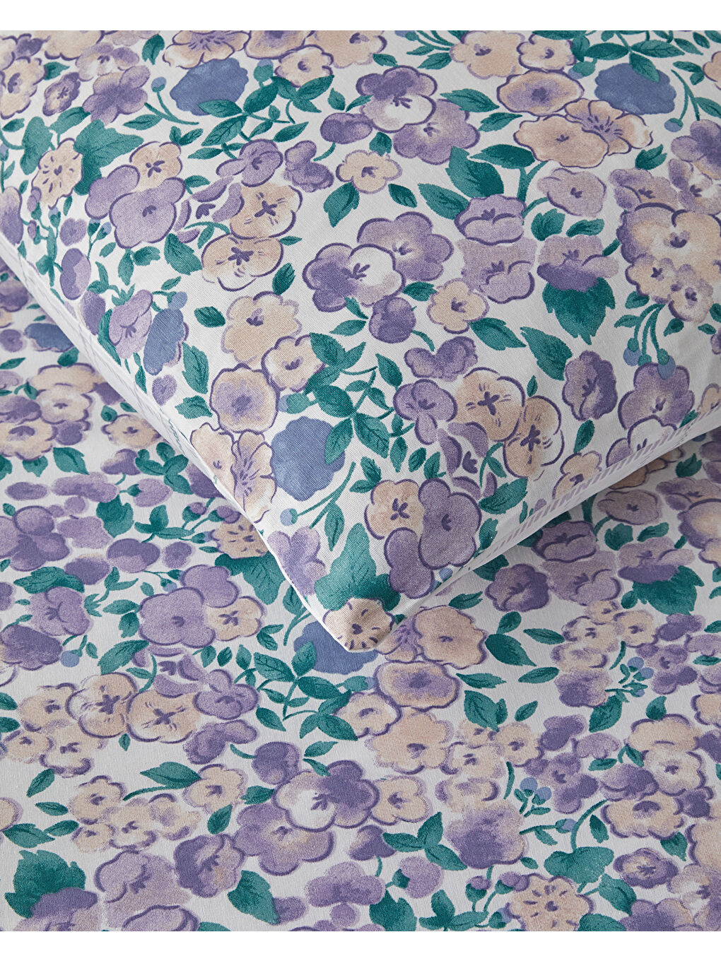 Promise Of Spring Kolay Ütülenir Çift Kişilik Nevresim Takımı 200x220 cm Lila-4