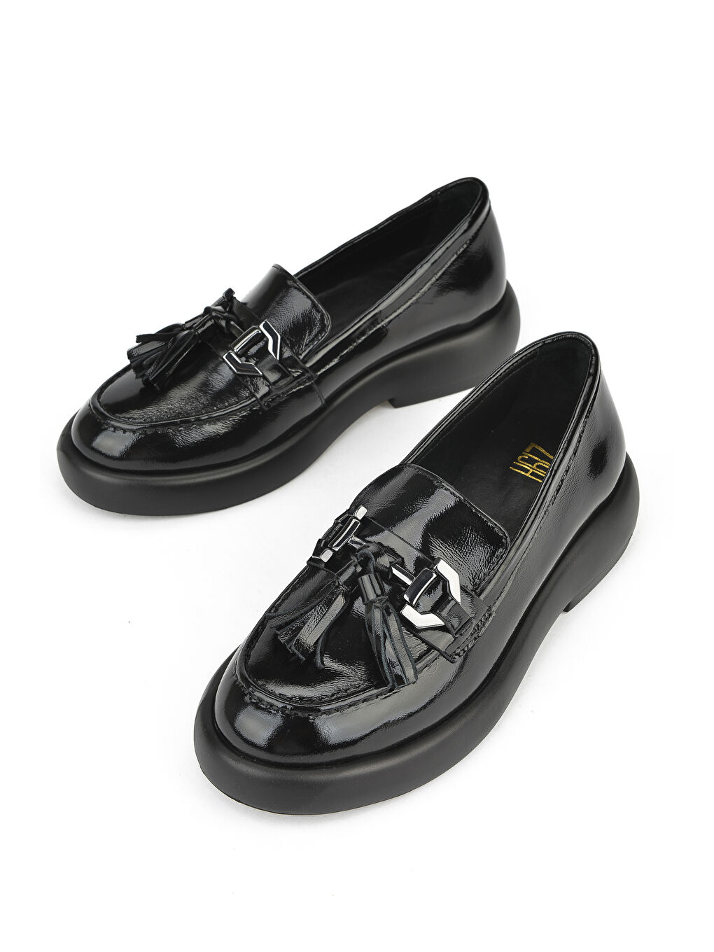 Kadın Hakiki Deri Ayakkabı 1531050Z26102309K2 Siyah-4