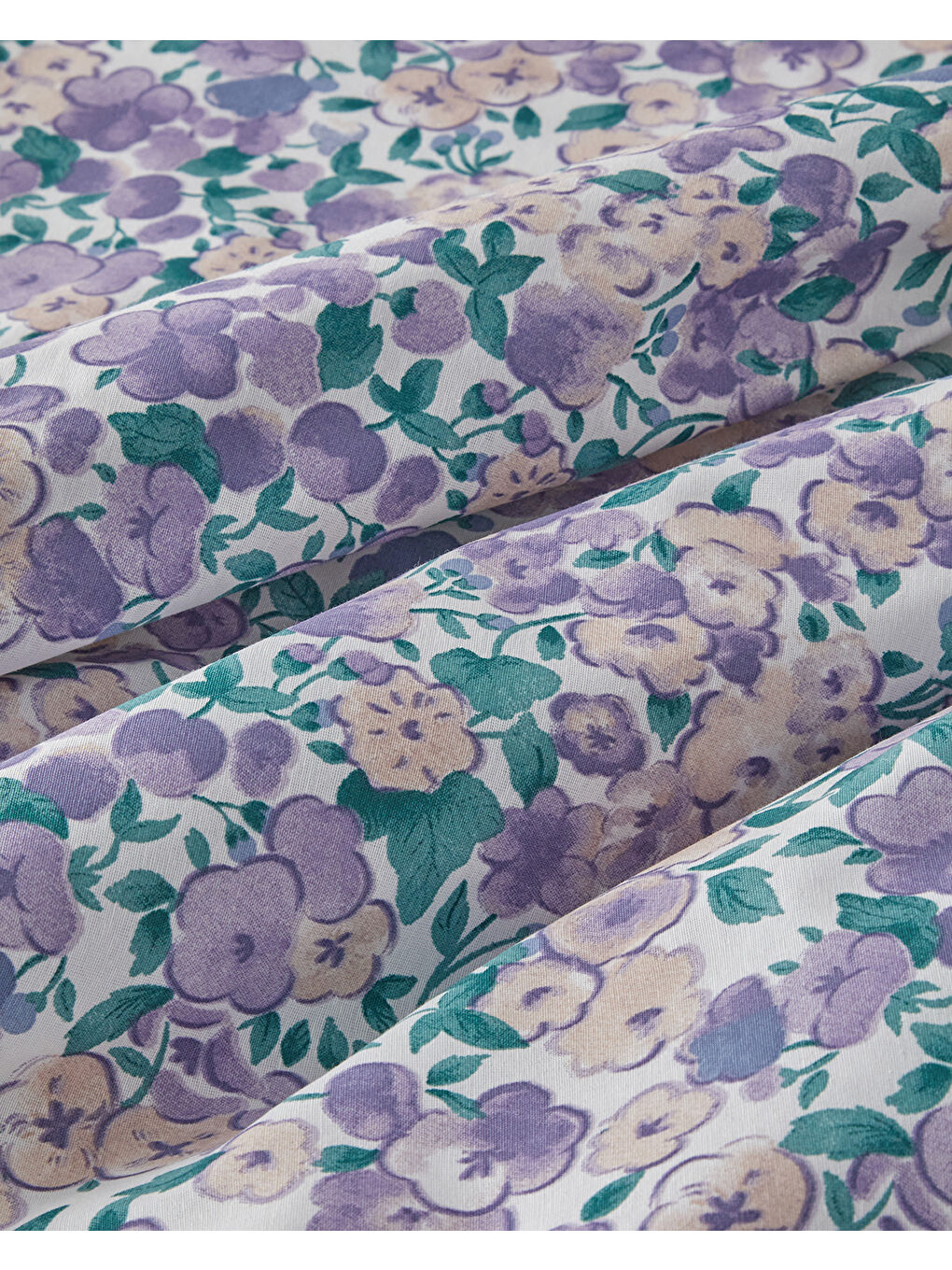 Promise Of Spring Kolay Ütülenir Çift Kişilik Nevresim Takımı 200x220 cm Lila-5