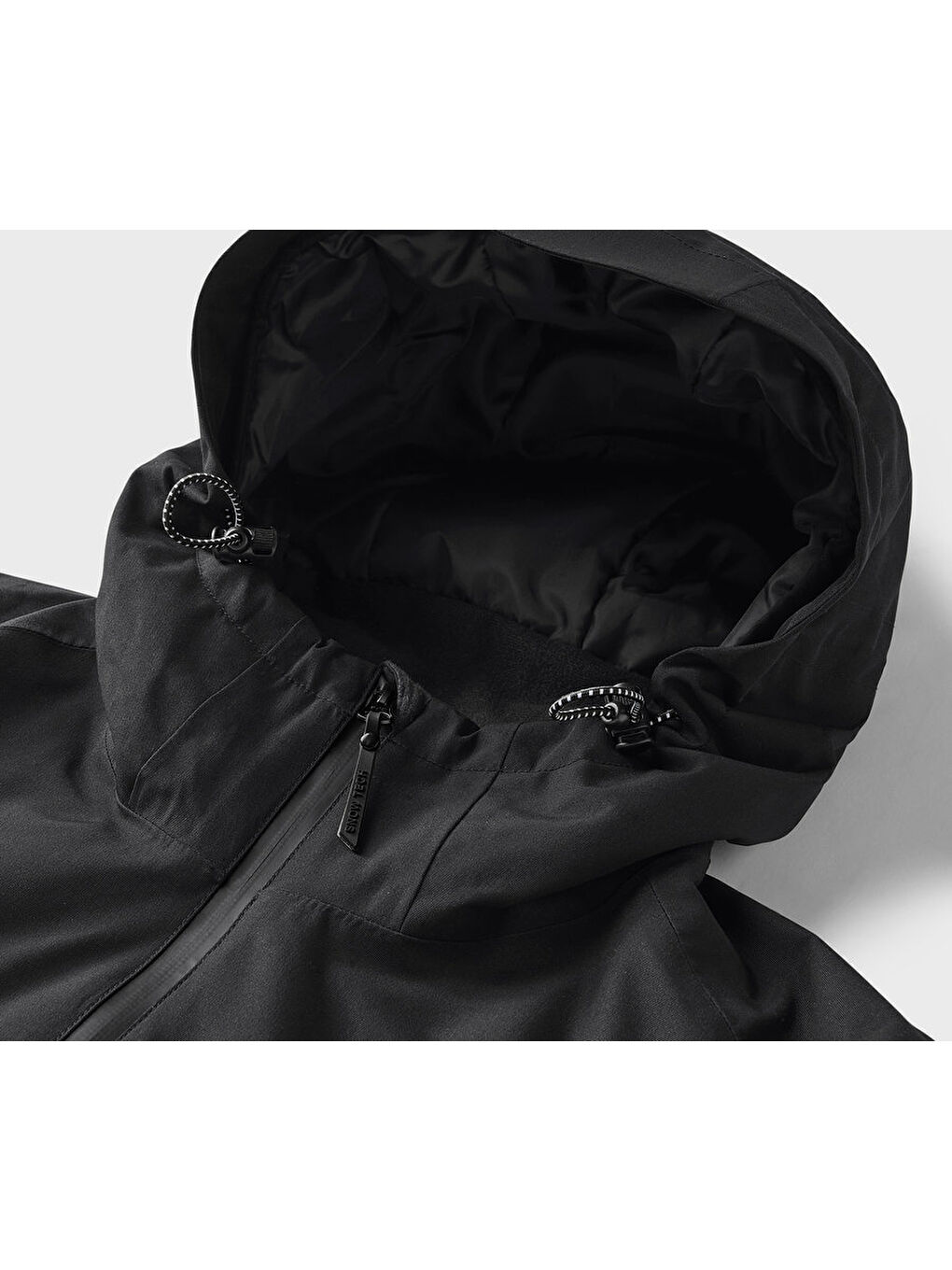 Erkek Kayak Ceketi, Spor, Siyah-8