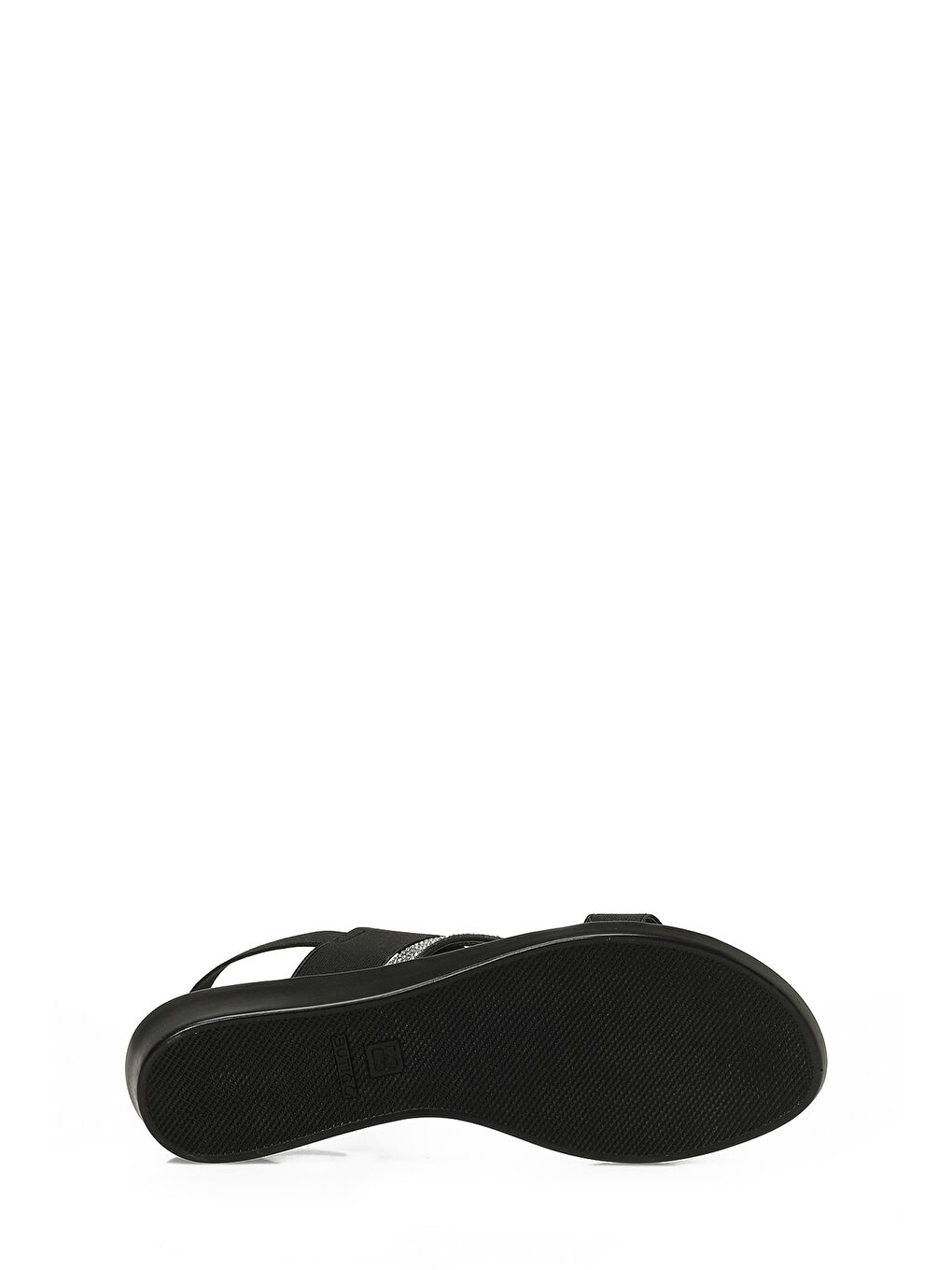 26S-208 6FX Siyah Kadın Düz Sandalet-5