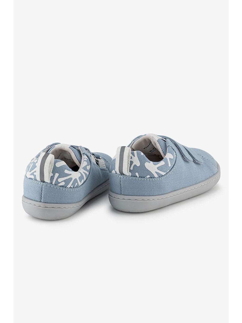 Smart Walker Recycled Canvas Eco Açık Mavi Barefoot Çocuk Ayakkabı-7