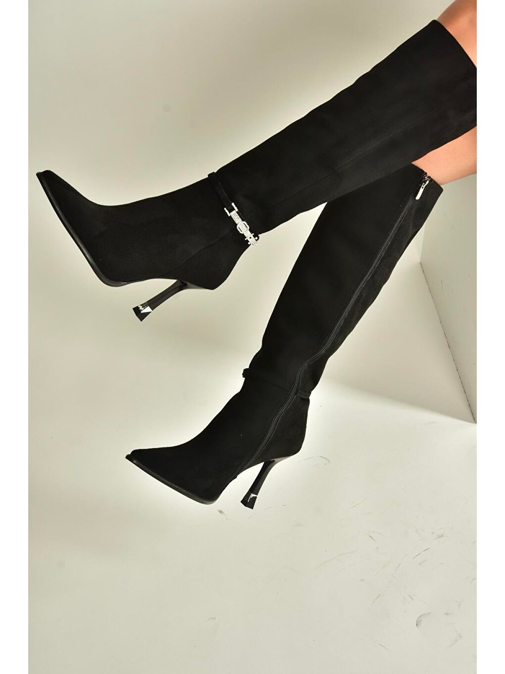Siyah Kadın Çizme V820330002-2