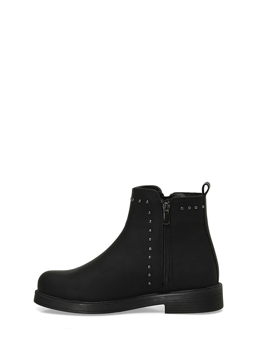 24K-585 4PR Siyah Kadın Düz Bot-2