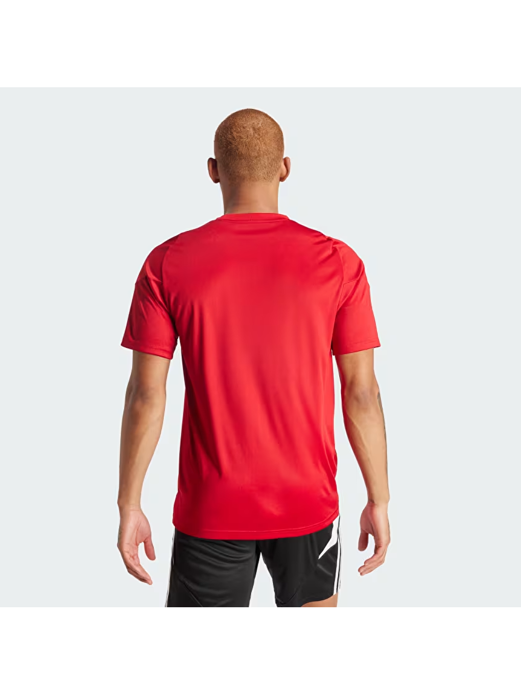 Tiro 24 Jersey Erkek Kırmızı Yuvarlak Yaka Tişört-4