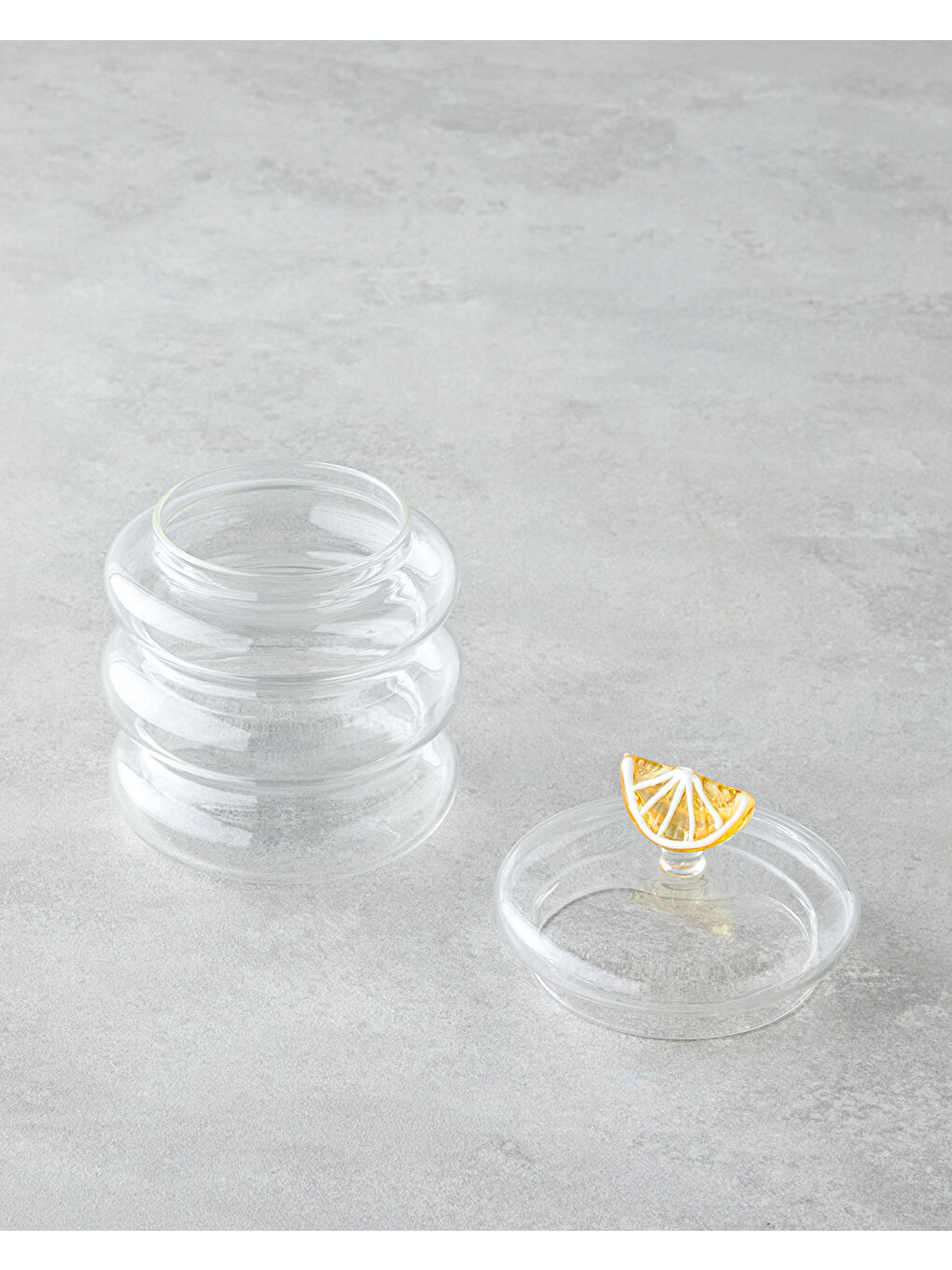 Renksiz Julia Borosilikat Kavanoz 430 ml Şeffaf-1