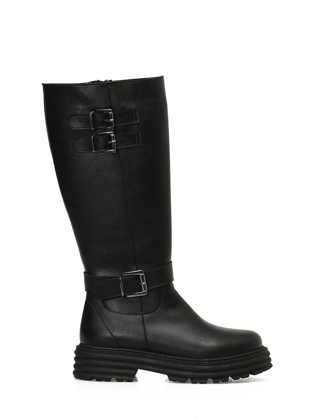 24K-695 4PR Siyah Kadın Çizme