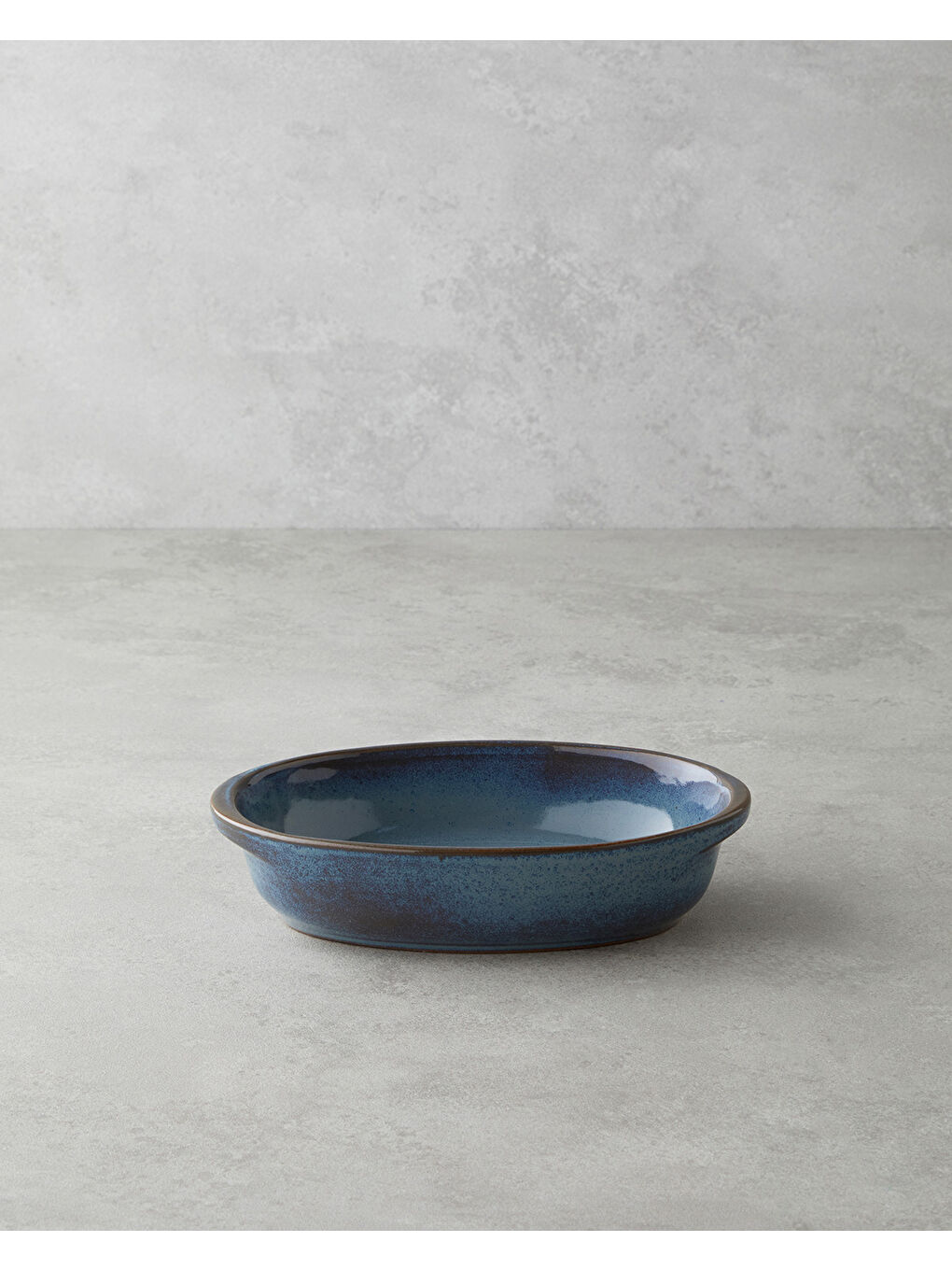Lia Seramik Fırın Kabı 21x13x5,2 cm Mavi