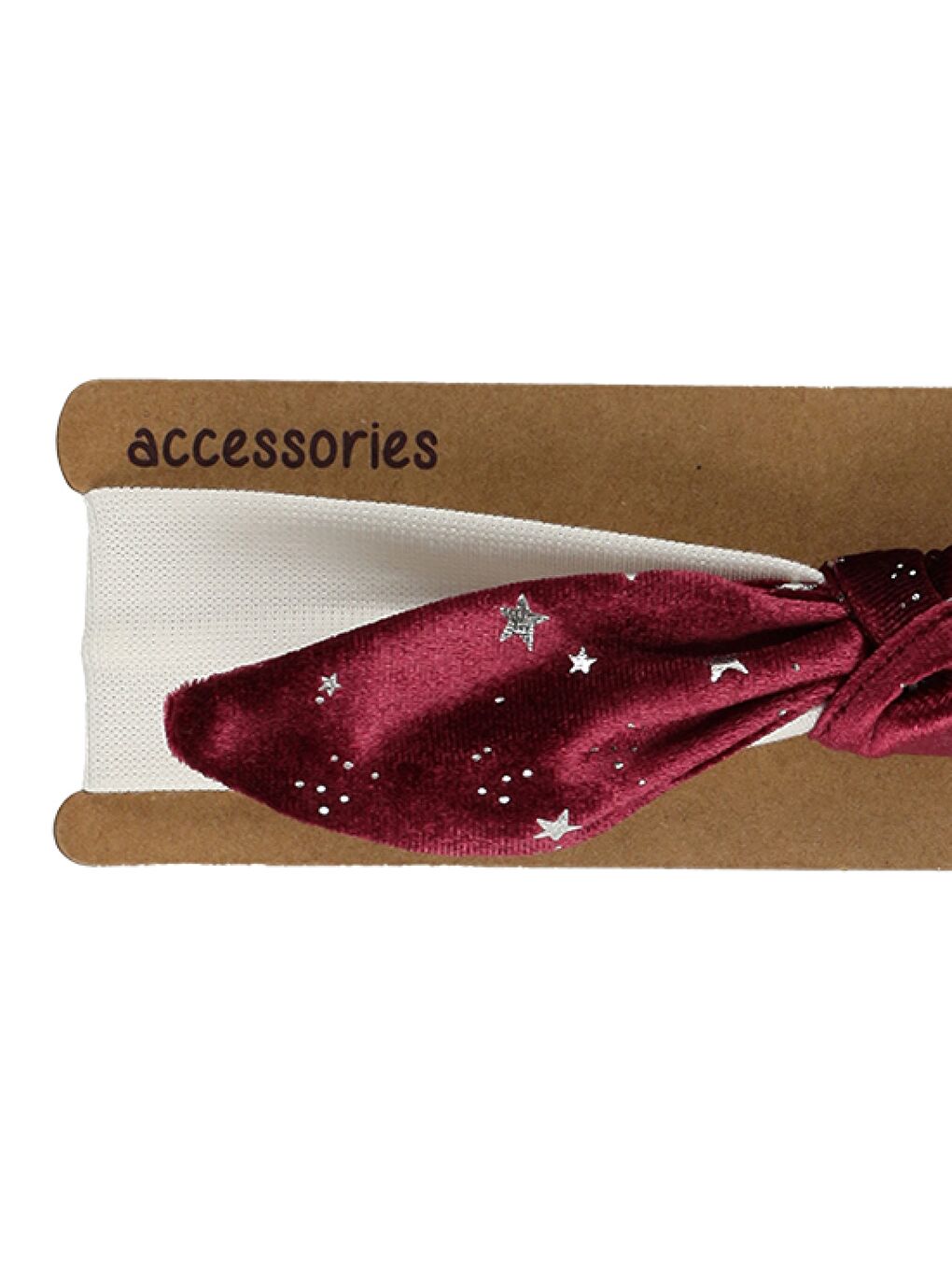 Beyaz Kız Çocuk Yılbaşı Saç Bandı-1