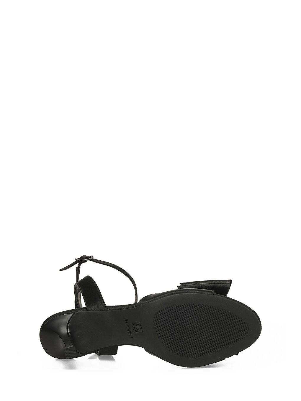 26S-395 6FX Siyah Kadın Topuklu Sandalet-5