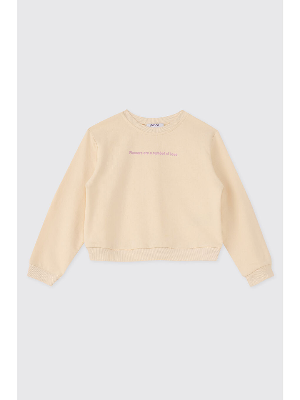 Bej Kız Çocuk Taş 2'li Takım-1