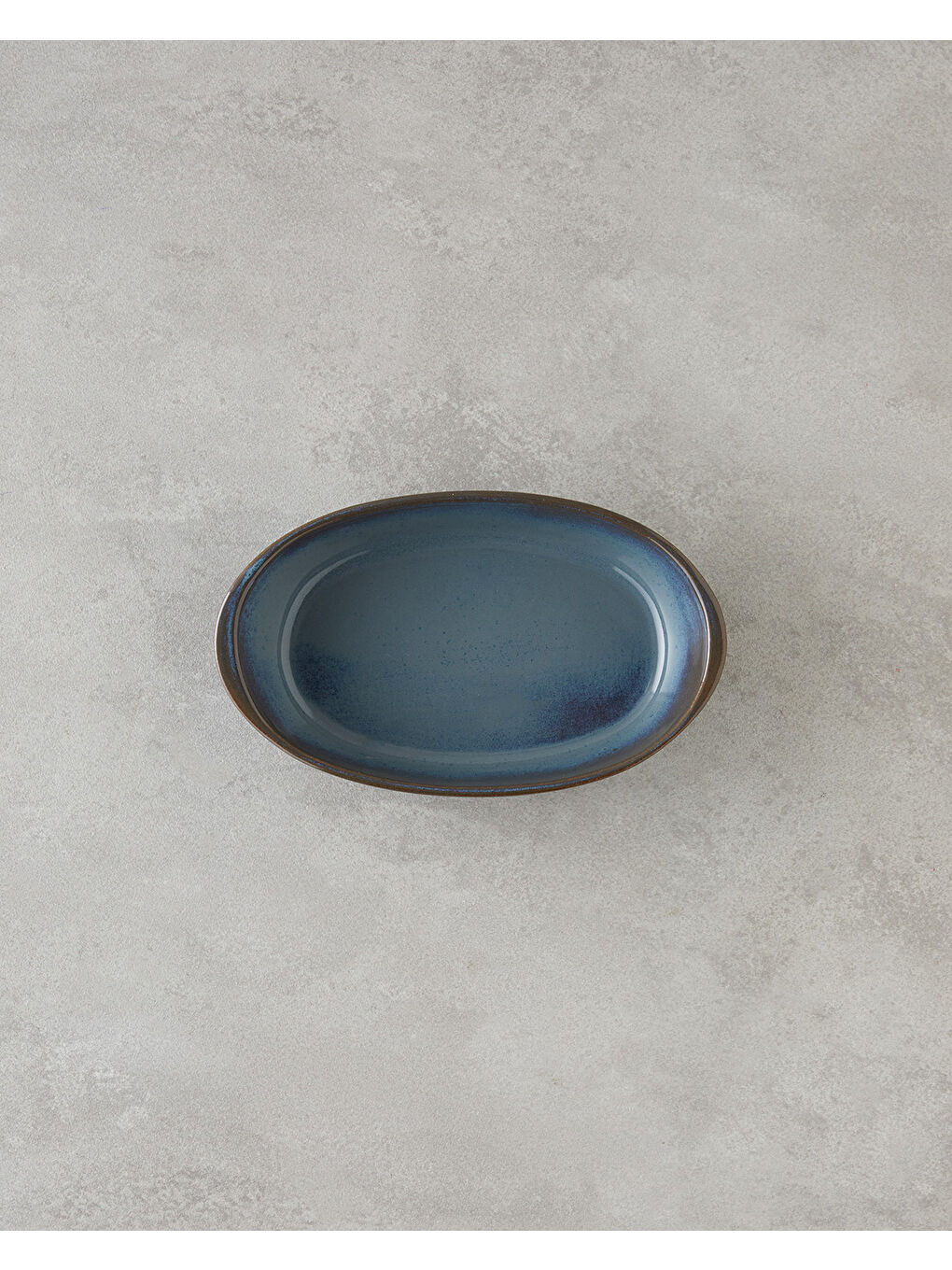 Lia Seramik Fırın Kabı 21x13x5,2 cm Mavi-1