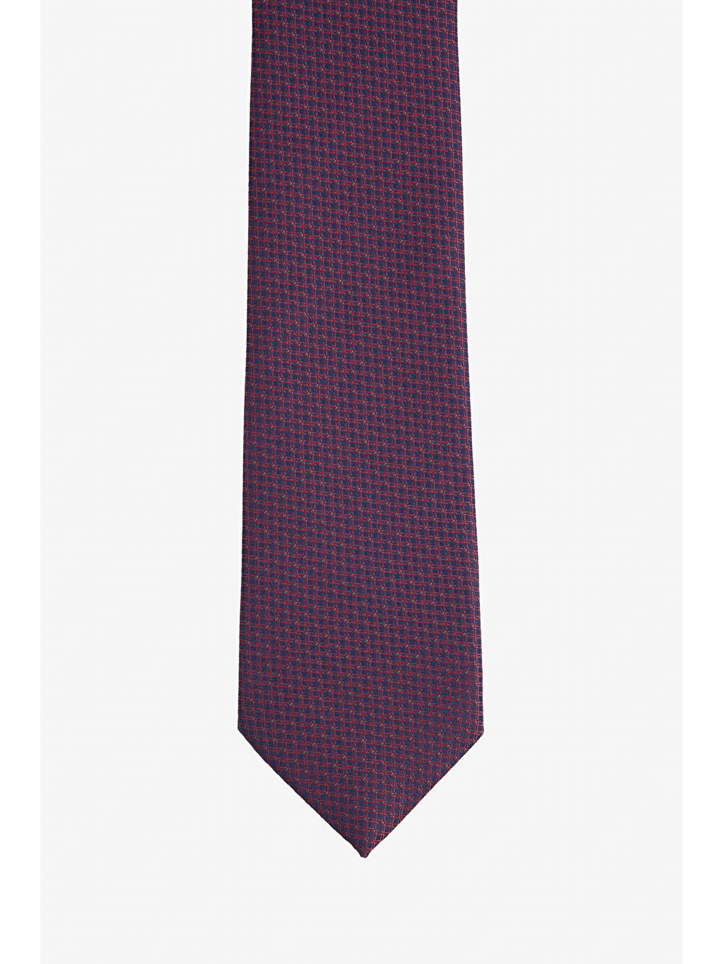 Erkek Bordo Desenli Kravat-1